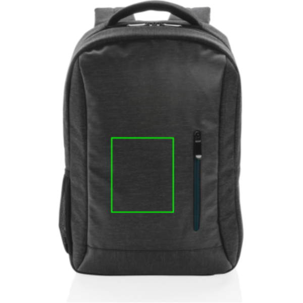 parte frontal en medio