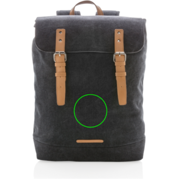 parte frontal y baja del artículo