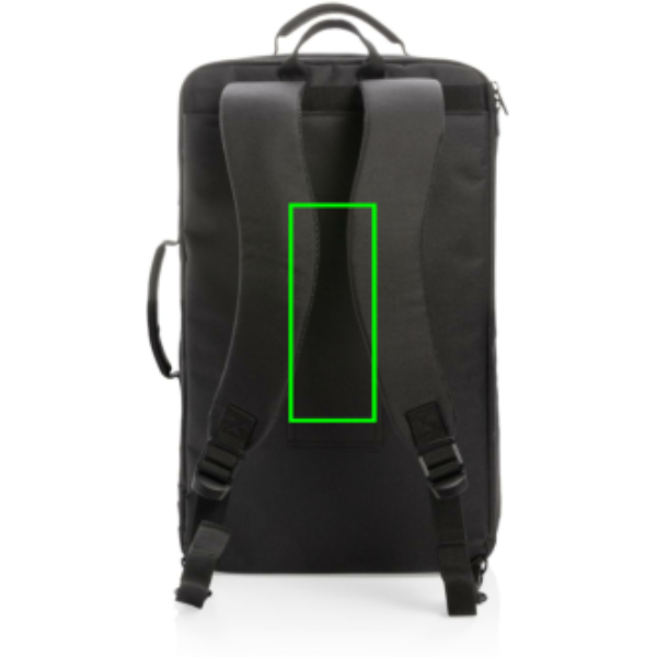 parte trasera en medio