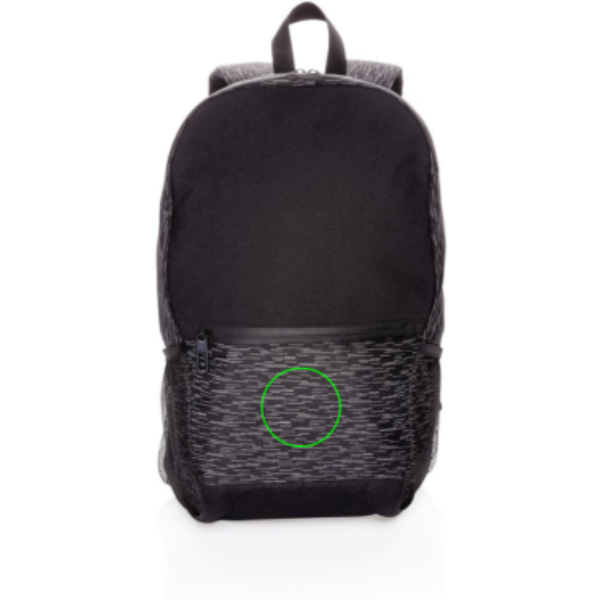 parte frontal y baja del artículo