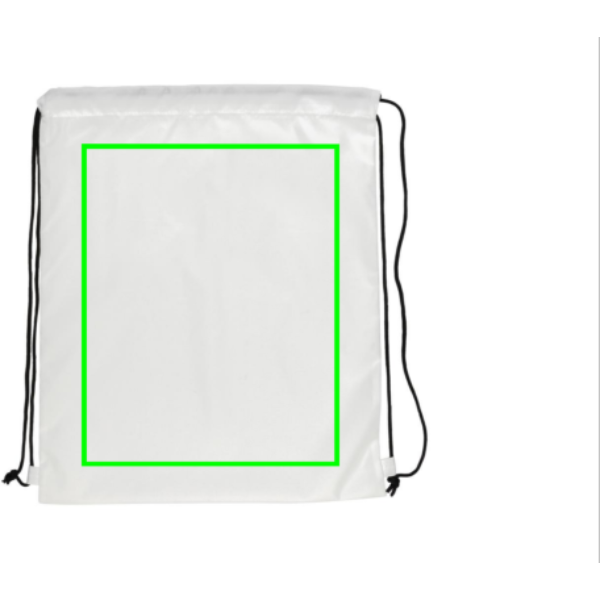 Bolsa RPET 190T Impact AWARE™ - Viaje - Mochilas corporativas personalizadas - Tecnica Transferencia digital - Zona parte frontal del artículo