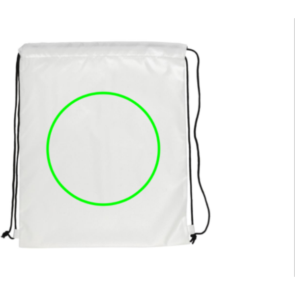 Bolsa RPET 190T Impact AWARE™ - Viaje - Mochilas corporativas personalizadas - Tecnica Bordado - Zona parte trasera