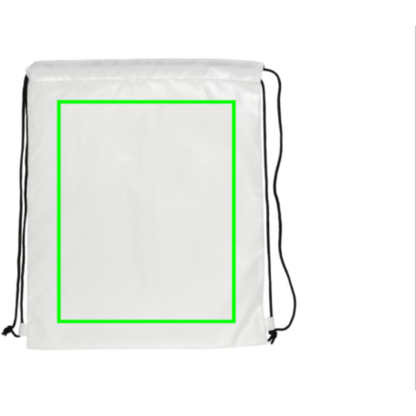 Bolsa RPET 190T Impact AWARE™ - Viaje - Mochilas corporativas personalizadas - Tecnica Serigrafía por Transferencia - Zona parte trasera