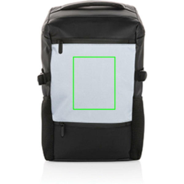 parte frontal en medio