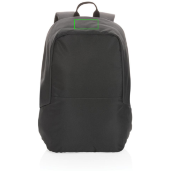 Mochila antirrobo Impact AWARE™ RPET - Mochilas personalizadas - Mochilas corporativas personalizadas - Tecnica Transferencia digital - Zona parte superior