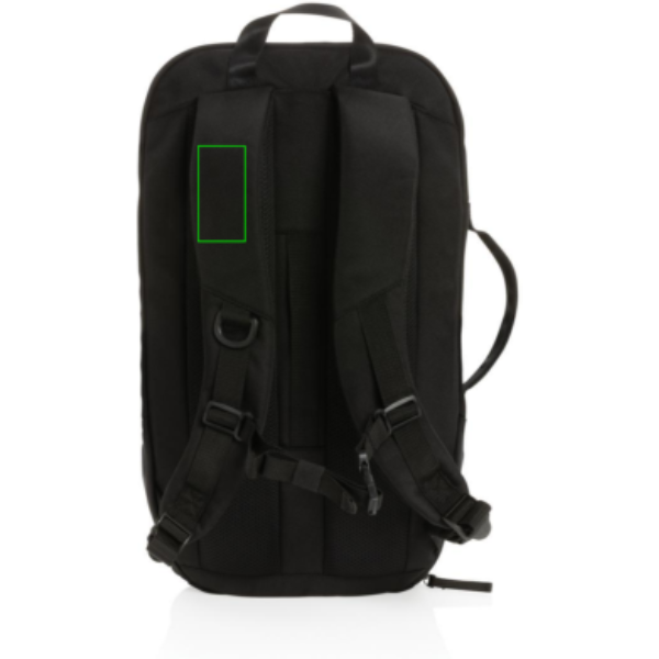 Mochila de trabajo/gimnasio Swiss Peak AWARE™ RPET de 15,6" - Mochilas personalizadas - Mochilas corporativas personalizadas - Tecnica Serigrafía por Transferencia - Zona asa derecha