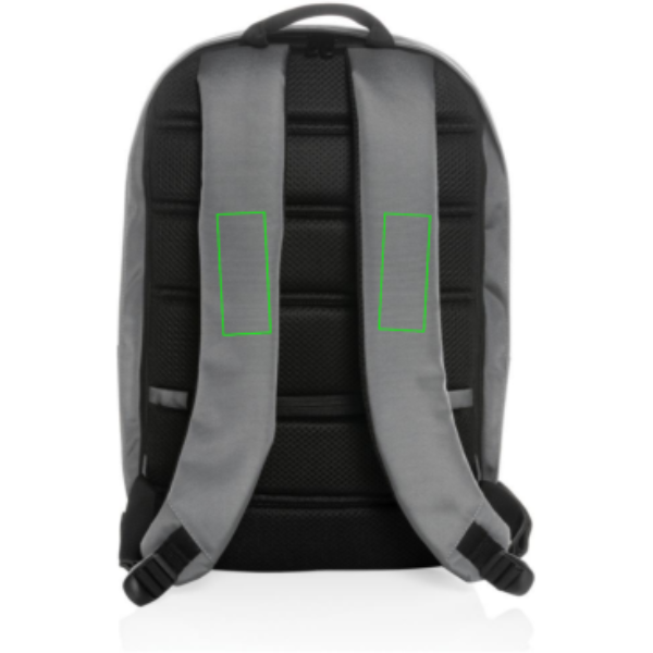 Mochila ordenador 15,6¨ AWARE™ 1200D - Mochilas personalizadas - Mochilas corporativas personalizadas - Tecnica Serigrafía por Transferencia - Zona correa