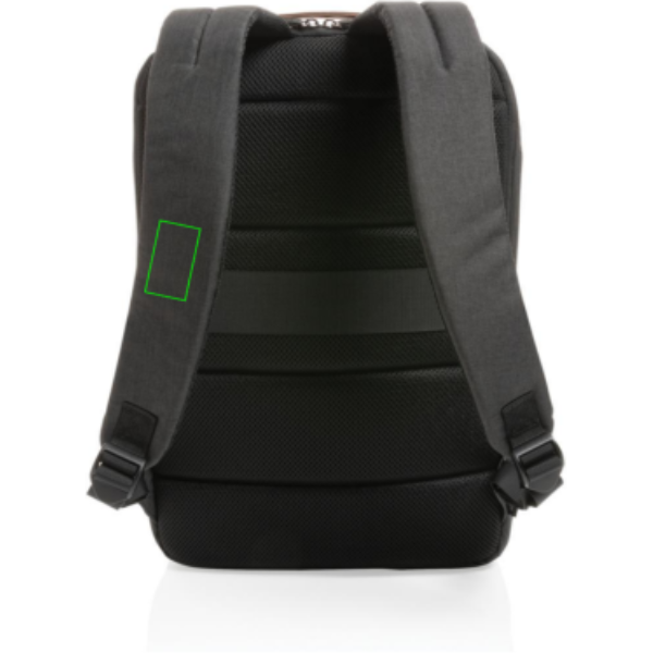 Mochila de ordenador Impact AWARE ™ 300D two tone - Mochilas personalizadas - Mochilas corporativas personalizadas - Tecnica Transferencia digital - Zona correa