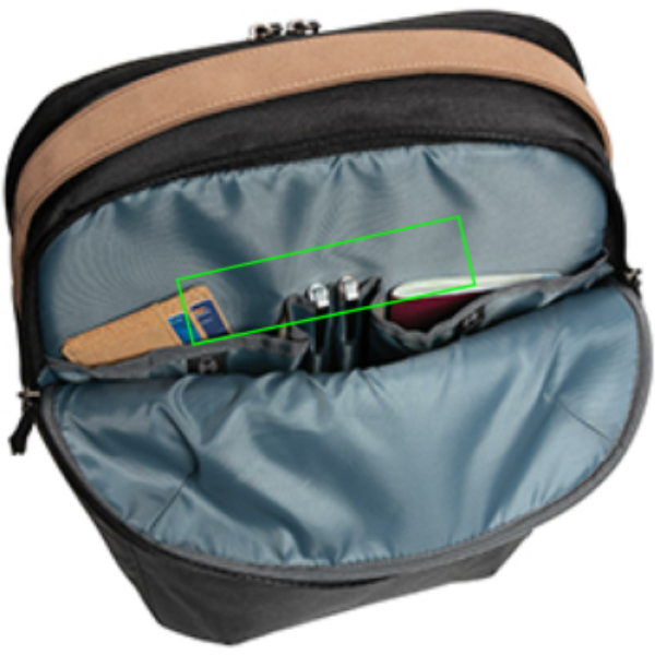 Mochila de ordenador Impact AWARE ™ 300D two tone - Mochilas personalizadas - Mochilas corporativas personalizadas - Tecnica Serigrafía por Transferencia - Zona artículo adentro