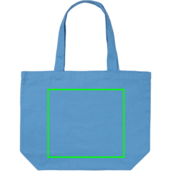Bolsa de compra de lona Impact Aware™ de 240 g/m² - Bolsas- Bolsos personalizados - Mochilas corporativas personalizadas - Tecnica Serigrafía por Transferencia - Zona parte trasera