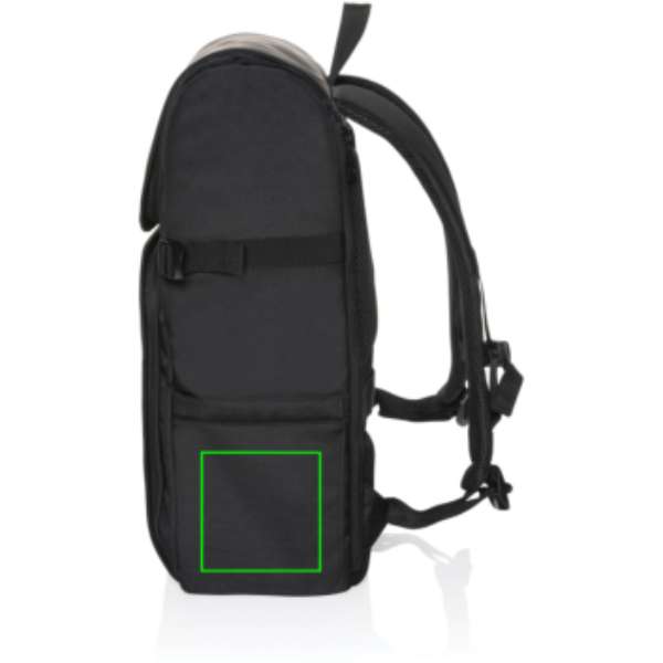 Mochila personalizada Pascal Aware RPET de fin de semana espaciosa - Mochilas personalizadas - Regalo Promocional Personalizado - Tecnica Serigrafía por Transferencia - Zona parte derecha abajo
