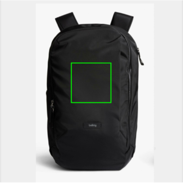 parte frontal del artículo