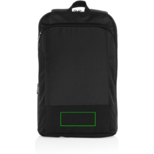 parte frontal y baja del artículo