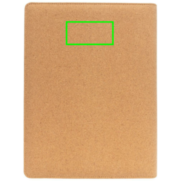 parte trasera y alta del artículo