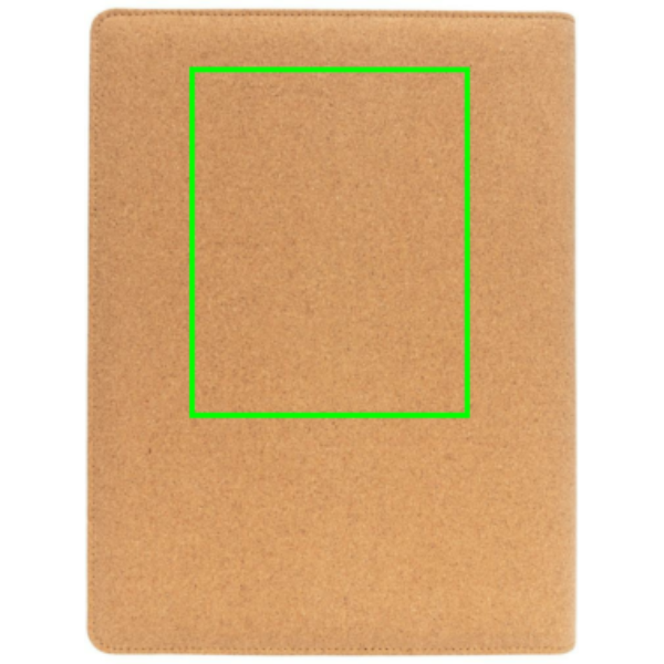 parte trasera y alta del artículo