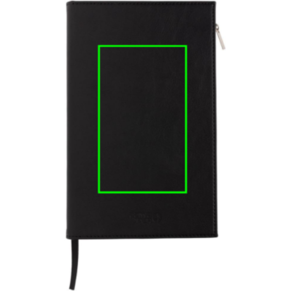 parte frontal en medio