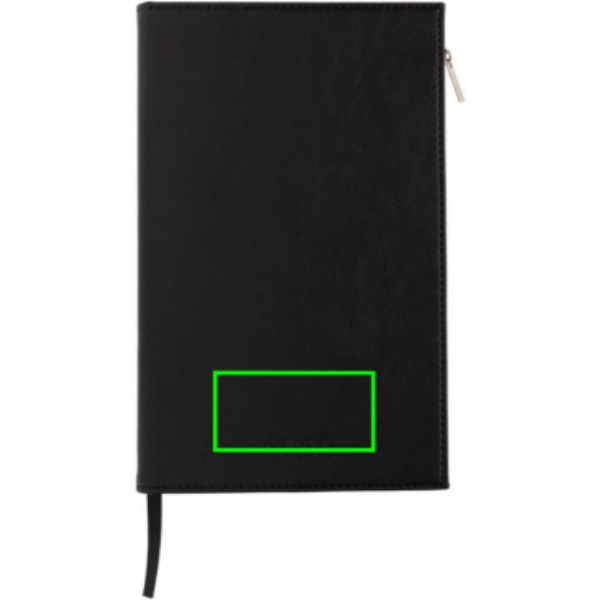 parte frontal y baja del artículo