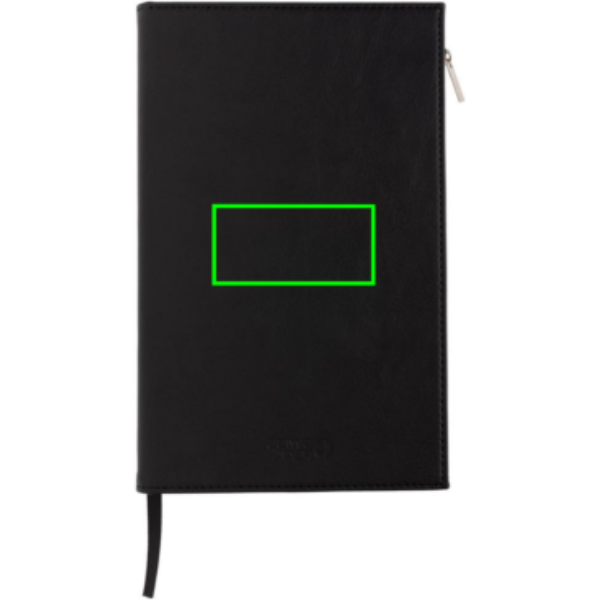 parte frontal en medio