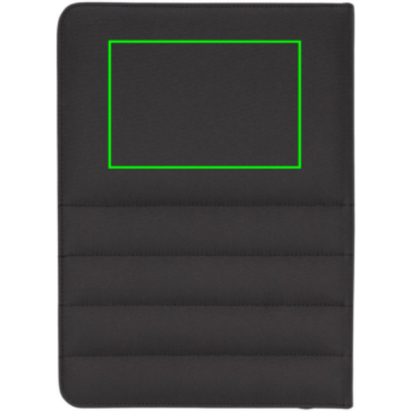 parte trasera y alta del artículo