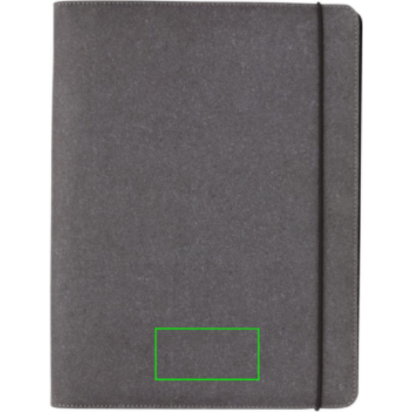 parte frontal y baja del artículo