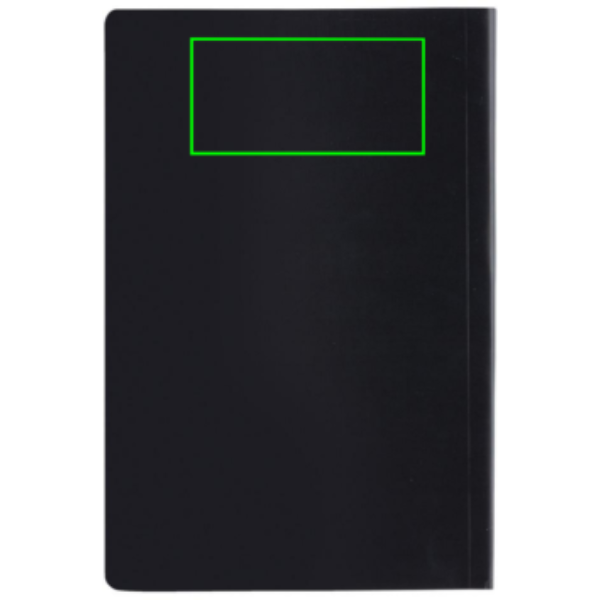 parte trasera y alta del artículo