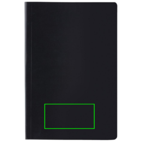 parte frontal y baja del artículo