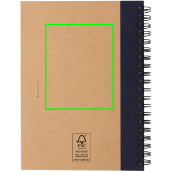 parte trasera en medio