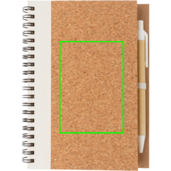 parte frontal en medio