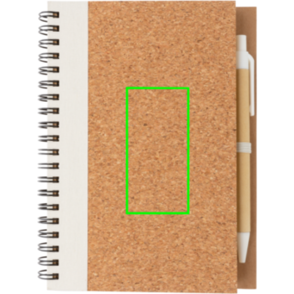 parte frontal en medio