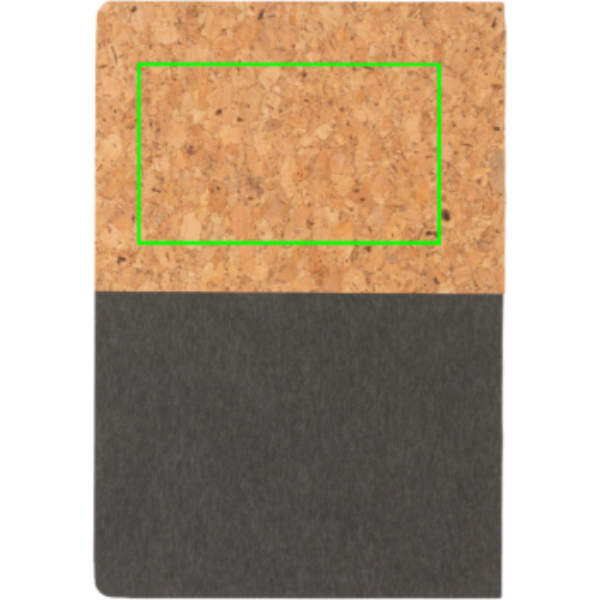 parte trasera y alta del artículo