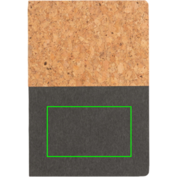 parte frontal y baja del artículo