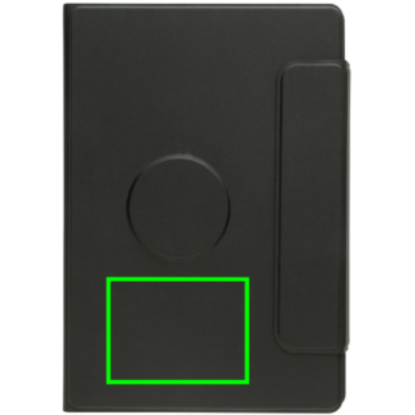 parte frontal y baja del artículo