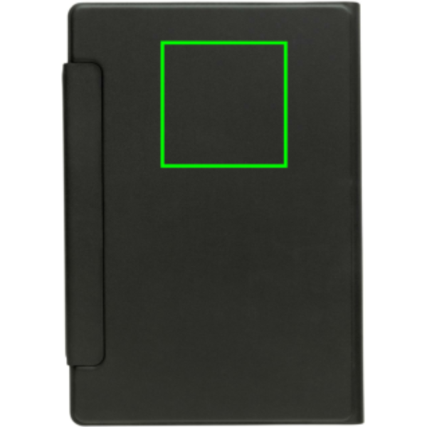 parte trasera y alta del artículo