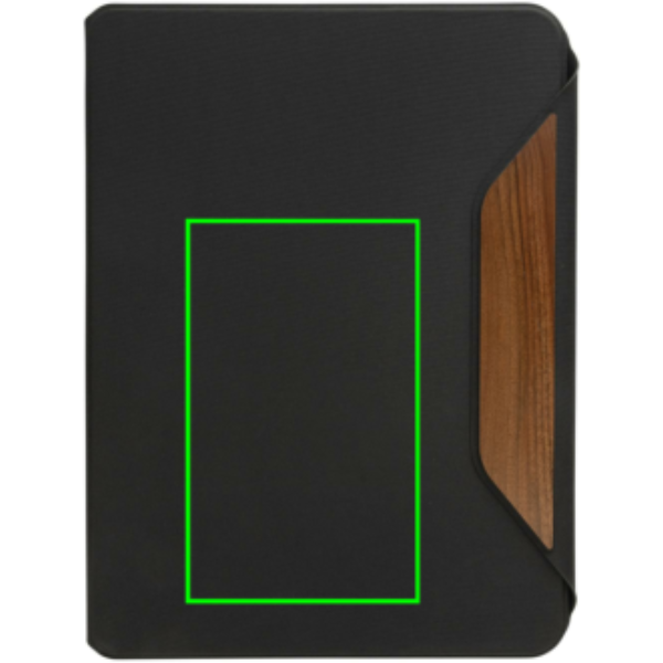 parte frontal y baja del artículo