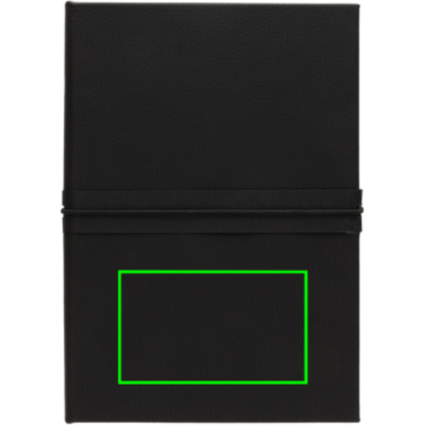 parte frontal y baja del artículo