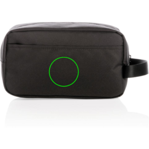 Neceser Impact AWARE ™ RPET - Neceseres personalizados - Mochilas corporativas personalizadas - Tecnica Bordado - Zona parte trasera