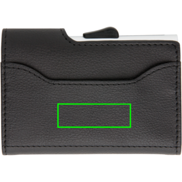 Cartera y tarjetero C-Secure RFID - Tarjeteros y carteras personalizados - Mochilas corporativas personalizadas - Tecnica Serigrafía por Transferencia - Zona parte trasera y baja del artículo