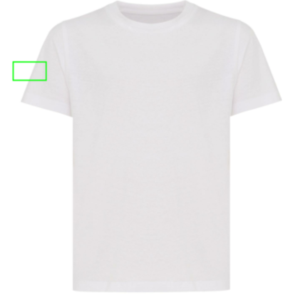 manga derecha - Camiseta infantil personalizada Iqoniq Koli de algodón reciclado - Regalo Promocional Personalizado