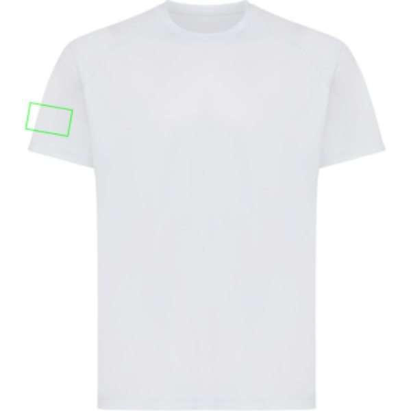 manga derecha - Camiseta personalizada Iqoniq Tikal de poliéster reciclado secado rápido - Regalo Promocional Personalizado