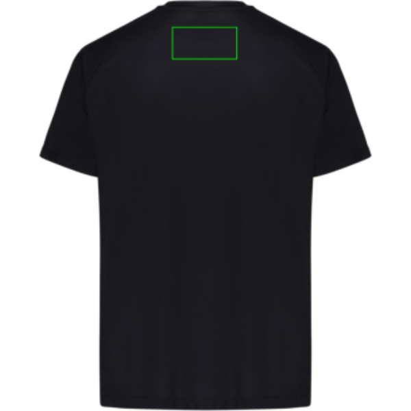 parte trasera y alta del artículo