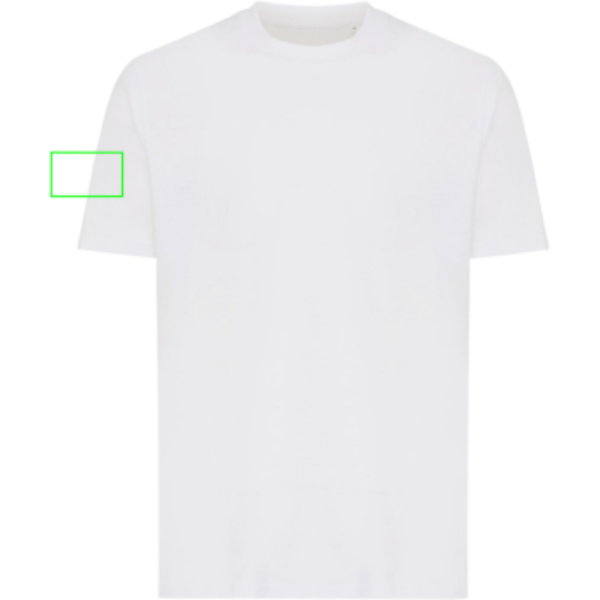 manga derecha - Camiseta personalizada Iqoniq Sierra de algodón reciclado ligero - Regalo Promocional Personalizado