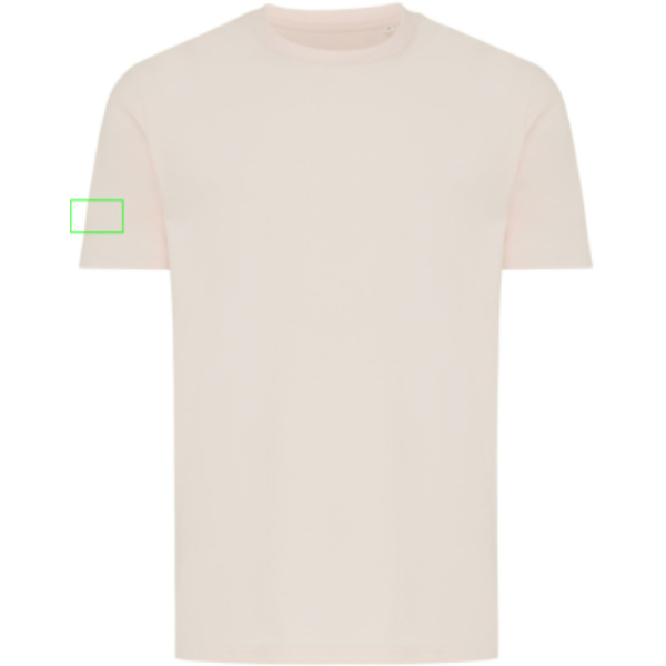 manga derecha - IQONIQ Brett Camiseta Medium Weight Algodón Reciclado - Regalo Promocional Personalizado