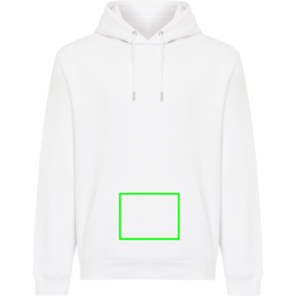 bolsillo - Sudadera con capucha de algodón reciclado Joshua IQONIQ - Regalo Promocional Personalizado