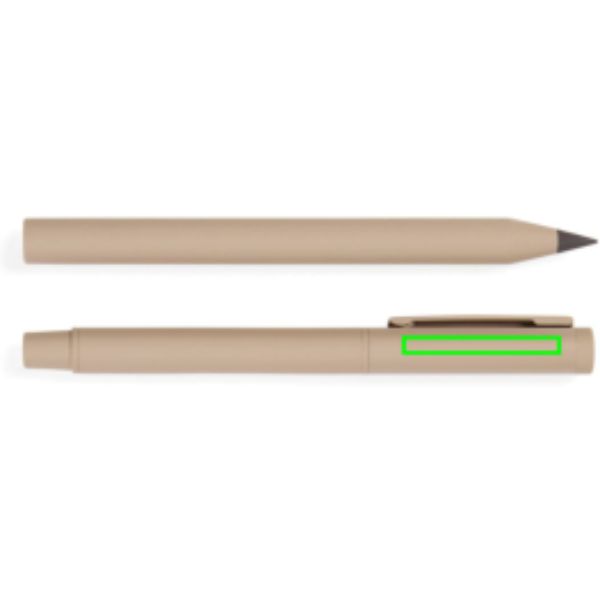 al lado del clip - Set de bolígrafos VINGA Baltimore RCS - Mochilas corporativas personalizadas