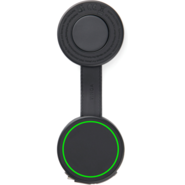 Cargador inalámbrico 2 en 1 VINGA Baltimore RCS 15W - Oficina - Mochilas corporativas personalizadas - Tecnica Grabado CO2 - Zona artículo adentro