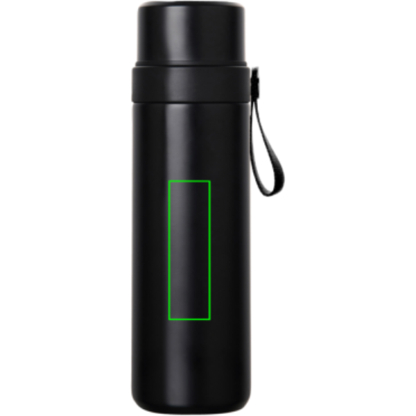 parte trasera en medio