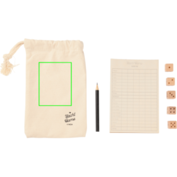 parte frontal de la funda