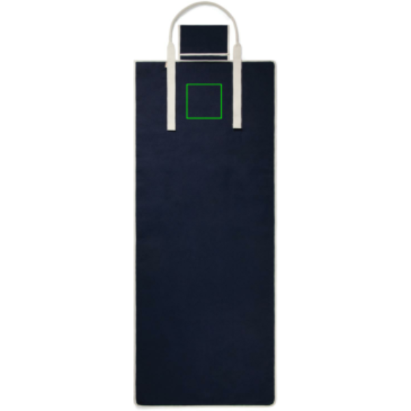 Toalla de playa personalizada VINGA Volonne con lona reciclada AWARE - Verano - Regalo Promocional Personalizado - Tecnica Serigrafía por Transferencia - Zona parte frontal del artículo