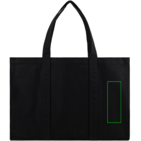 parte frontal y derecha del artículo