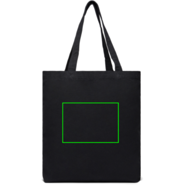 Bolsa de lona personalizada VINGA Hilo reciclada con tecnología AWARE - Regalos Premium - Regalo Promocional Personalizado - Tecnica Serigrafía por Transferencia - Zona parte trasera